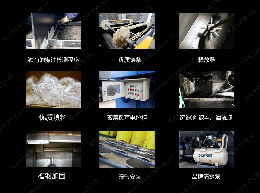 中僑環境地埋式污水處理設備配套裝置
