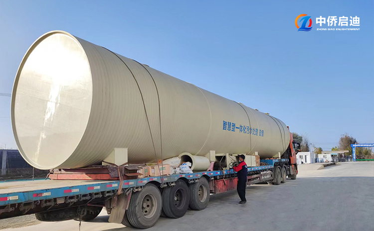 qdpp一體化污水處理設備發貨